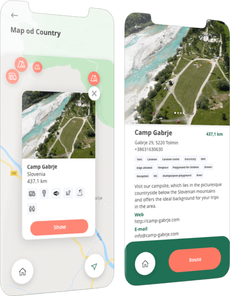application preview map